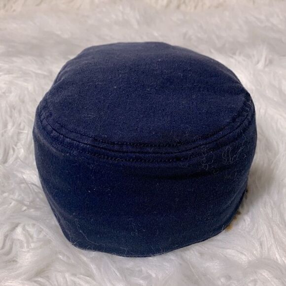 BUGATTI flexcity hat cotton elastic sweatband navy men’s size 59cm - Picture 5 of 12